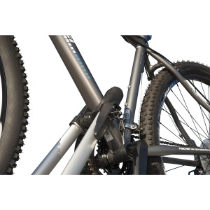 Suport pentru biciclete de acoperis auto Fischer, testat TUV GS, potrivit pentru o singura bicicleta, incarcare de pana la 15 kg, blocabil, argintiu - Img 4
