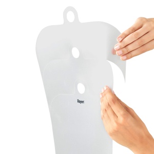 Suport pentru cizme Rayen, ajustabil, transparent, 44 x 26 x 0,064 cm - Img 6