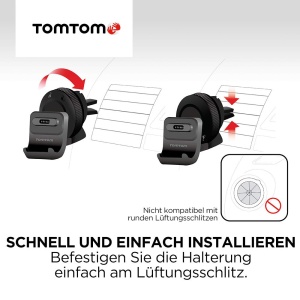 Suport pentru GPS TomTom, model activ, montare in grila de ventilatie - Img 3