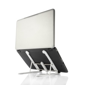 Suport pentru laptop pliabil si reglabil InnovaGoodsr Flappot tine laptopul confortabil si sigur cu design pliabil si reglabil ideal pentru casa si bi - Img 2