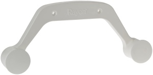 Suport pentru masa de calcat Rayen 2103.01, Alb, 31.5x12.8x4.8 cm