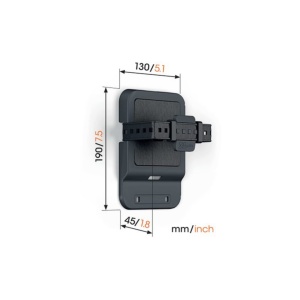 Suport pentru Media Box Vogels TVA 6400, compatibil cu majoritatea boxelor, max. 190x130x45 mm - Img 6