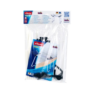 Suport pentru rufe Vileda 6735, design stabil, cu laterale pliabile, 33 cm x 65 cm x 49,5 cm - Img 6