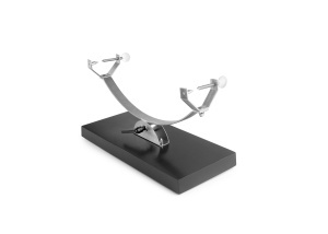 Suport pentru sunca IBILI Iberia, otel inoxidabil si lemn de pin, 50 x 18 x 20,5 cm