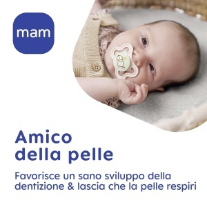 Suport pentru suzeta MAM Air 2-6 luni, set 2 buc, culoare naturbeige - Img 4