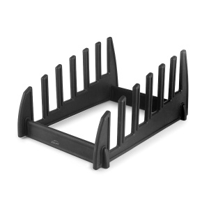 Suport pentru taiat Lacor 60565, pentru 6 placi, din polipropilena, negru
