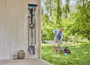 Suport pentru unelte de gradina Gardena combisystem 50 cm, extensibil, din material reciclat - Img 5