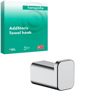 Suport prosoape hansgrohe AddStoris, crom, montare usoara, design modern