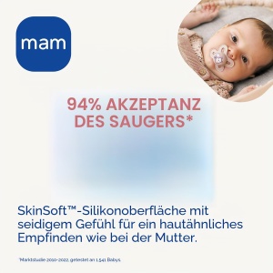 Suport suzeta MAM S153 pentru nou-nascuti, silicon ultra-ieftin, 2 bucati - Img 2