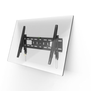 Suport TV de perete Hama, rigid, cu protectie antifurt (suport TV de perete 37-90 inch, VESA 100x100 pana la VESA 600x400, pana la 50kg, ideal pentru spatii publice, cu dibluri Fischer) negru - Img 11