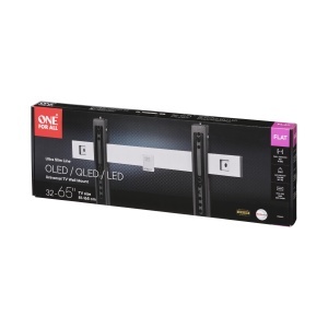 Suport TV fix One For All WM6411, pentru televizoare de 32-55 inch, VESA 400x400, negru - Img 3