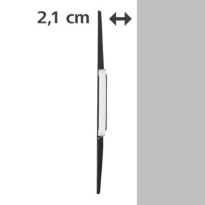 Suport TV Hama fix 46-100 inch ultraslim negru pana la 75 kg - Img 13