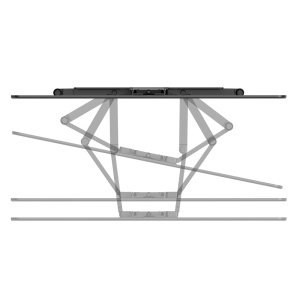 Suport TV Hama Full Motion Ultraslim, 37-90 inch, negru, capacitate 50kg - Img 6