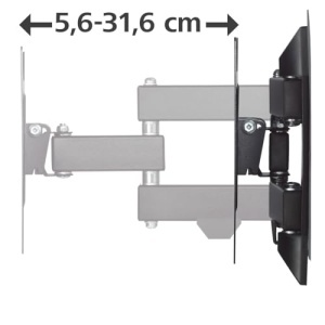 Suport TV Hama Wandhalterung Negru 19-48 inch Schimbare unghi 180deg 20 kg - Img 20