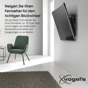 Suport TV Vogels Base 15M, neigabil, pentru televizoare 32-55 inch, 30 kg - Img 3