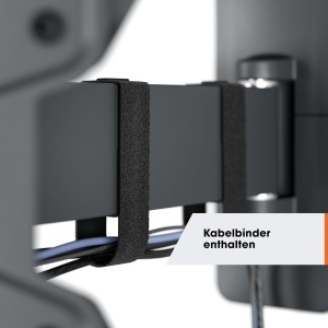 Suport TV Vogels Quick TVM 1445, pentru televizoare de 32-65 inch, max. 25 kg, inclinabil 180 - Img 3