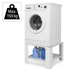 Suport universal Xavax 60x60 cm alb inaltime 40 cm pentru masina de spalat si uscator - Img 2