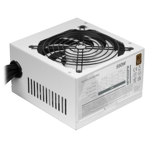 Sursa de alimentare ATX Mars Gaming MPIII550P, 550W, 80 Plus Bronze, Alb - Img 2