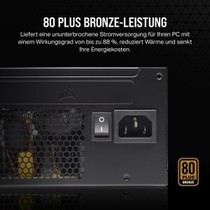 Sursa de alimentare CORSAIR CX650, 650W, 80 Plus Bronze, negru - Img 4
