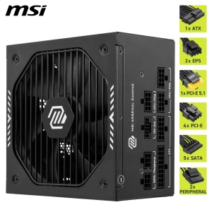 Sursa de alimentare MSI MAG A750GLS, 750W, 80 Plus Gold, ATX 3.1, PCIe 5.1 - Img 5