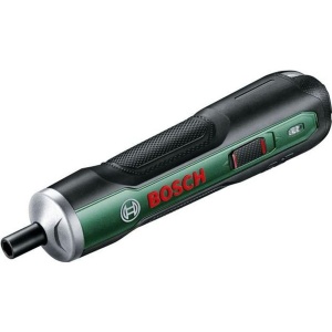 Surubelnita cu acumulator Bosch PushDrive (3,6 volti, 32 biti, cutie de depozitare) - Img 1