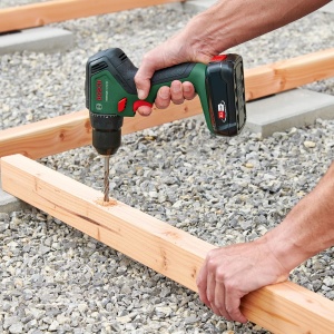 Surubelnita cu acumulator Bosch UniversalDrill 18V-60 2 baterii sistem de 18 volti in carcasa - Img 5