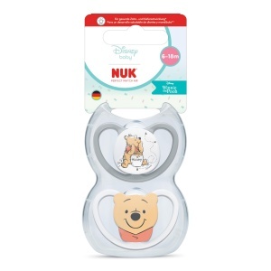 Suze NUK Perfect Match Air 6-18 luni Disney Winnie the Pooh 2 bucati
