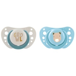 Suzete Chicco PhysioForma Air 0-6 luni Set 4 buc Silicon Albastru - Img 3