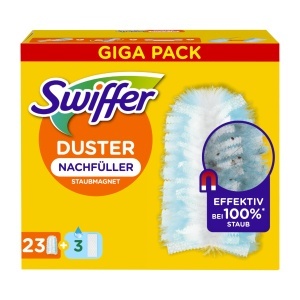 Swiffer Magnet pentru Praful de Acasa, 23 Servetele Uscate si 3 Servetele Umede