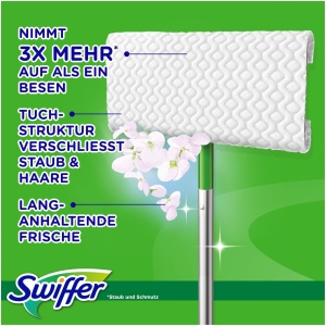 Swiffer Set Rezerve 120 Tampoane Uscate si 3 Umede Captare Avansata a Prafului si Murdariei - Img 3