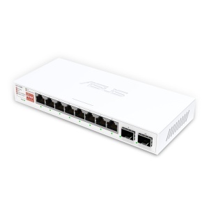 Switch ASUS QG-U1080, 8 porturi 2.5G, 2 porturi 10G SFP, Plug and Play