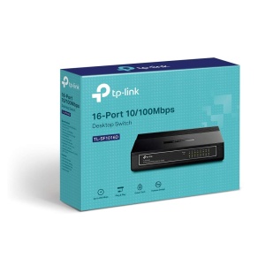 Switch de retea TP-Link TL-SF1016D, 16 porturi RJ45, 10100Mbps, alb - Img 4
