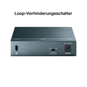 Switch de retea TP-Link TL-SG105, 5 porturi Gigabit, metalic - Img 2