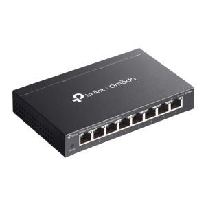 Switch Ethernet TP-Link Omada ES208G, 8 porturi Gigabit, Plug Play, design compact - Img 4