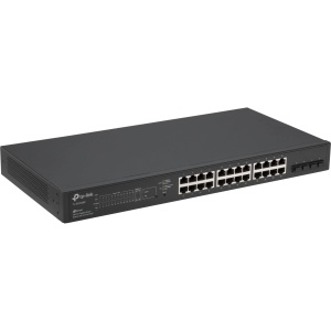 Switch gestionat TP-Link TL-SG2428P, 28 porturi, PoE, 250W, negru