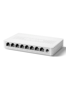 Switch LAN Tenda SM108, 8 Porturi 2.5 Gbit, Alb