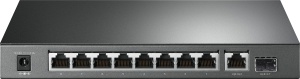 Switch LAN TP-Link TL-SG1210P 10 Porturi Gigabit PoE, 63W, Negru