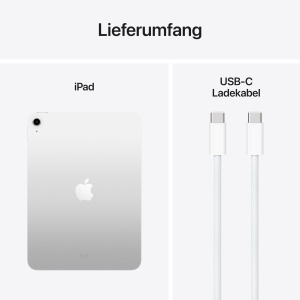 Tableta Apple iPad A16, 11 inch, 128 GB, WLAN 6, Argintie - Img 6