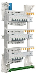 Tablou electric Siemens 3-reihig, 3-faza, 40A, 15 sigurante - Img 2