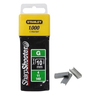 Tacker Klamer Stanley Tip G 10mm, 1000 bucati, din otel rezistent - Img 5