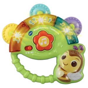 Tamburin Muzical VTech Baby cu Lumini Intermitente, pentru 3-36 luni