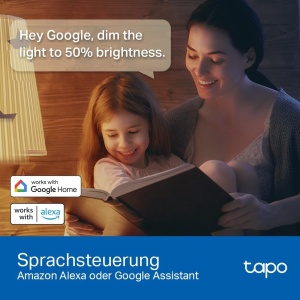 Tapo L530E, lampa LED inteligenta Wi-Fi, multicolora, reglabila, E27, 8.7W 806lm, compatibila cu Alexa si Google Home, 2 buc (1 buc) - Img 7