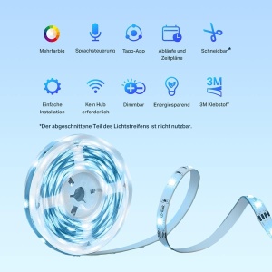 Tapo TP-Link LED Strip L900-5 5M 16 Mio Culori WiFi Control Vocal - Img 2