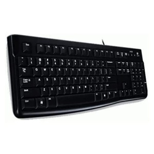 Tastatura cablata Logitech K120, design ergonomic, compatibila Windows