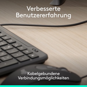 Tastatura cablata Logitech Signature Slim K620 pentru birou, USB-C, design ergonomic - Img 2