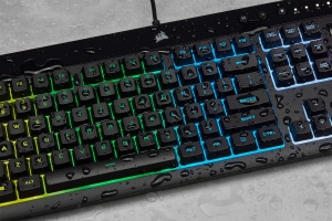 Tastatura de gaming Corsair K55 RGB PRO, iluminare RGB, 6 macro-taste, neagra - Img 9