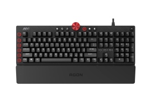 Tastatura Gaming AOC AGON AKG700 - Cherry MX Red, Anti-Ghosting, RGB