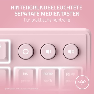 Tastatura Gaming Razer Ornata V3 TKL Pikachu Eevee, Iluminare Chroma, Ergonomica - Img 5