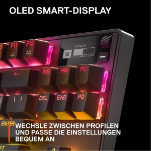Tastatura Gaming SteelSeries Apex Pro TKL, Switch-uri HyperMagnetice, USB-C, 2023 - Img 7