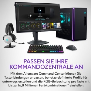 Tastatura gaming wireless Alienware Pro WR47C, 75 compacta, RGB, Hot-Swap - Img 6